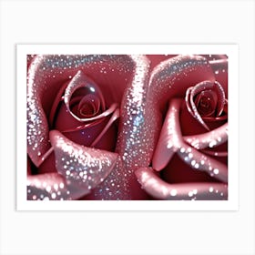 Pink Roses 2 Art Print