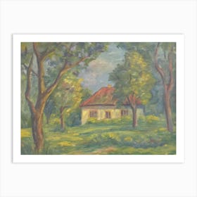 House In The Woods 2 Art Print