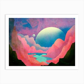 A Lake On Venus Art Print