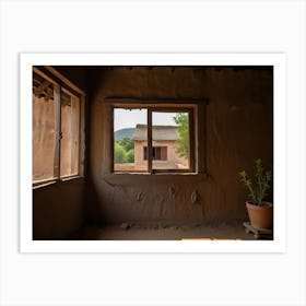 Empty Room In A House Art Print