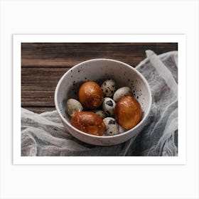 Eggs In A Bowl 8 Art Print