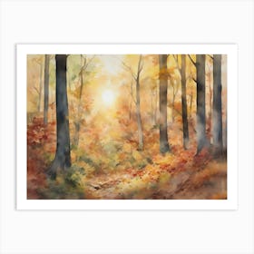 Autumn Forest 2 Art Print