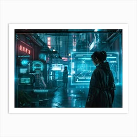 Cyberpunk 4 Art Print