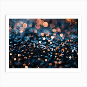 Bokeh Background Art Print