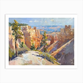 Western Landscapes Bryce Canyon Utah 4 Art Print