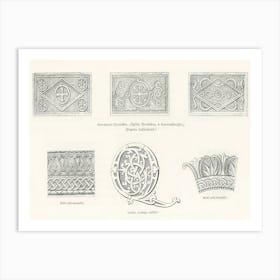 Byzantine Pattern, Albert Racine (4) Art Print