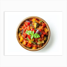 Vegetable Stew In A Bowl 21 Art Print