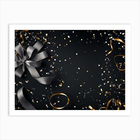 Confetti Background 1 Art Print