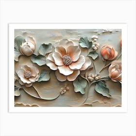 Floral Wall Art Art Print