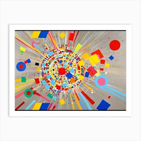 Russian Abstract Painting Art Print