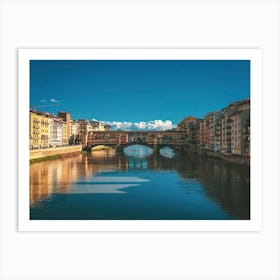 Ponte Vecchio Bridge Art Print