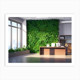 Green Wall Art Print