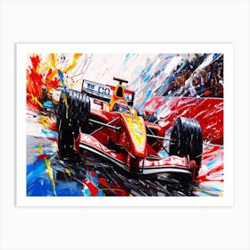 Auto Racing - Indy Racing Art Print