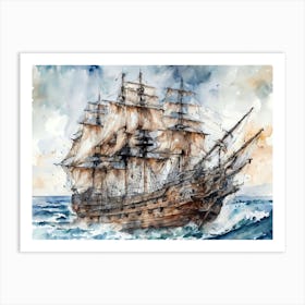 Sailing Ship Art Print