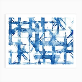 Abstract Watercolor Pattern 8 Art Print