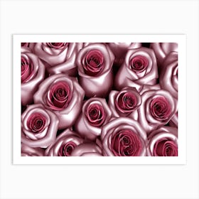 Pink Roses 6 Art Print