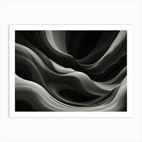 Abstract Wave Art Print