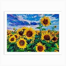 Sunflowers 2 Art Print