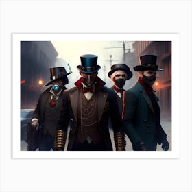 Gangsters Art Print