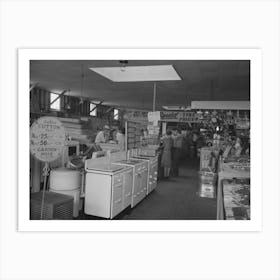 Interior Of Store Of The United Producers And Consumers Cooperative, Phoenix, Arizona By Russell Lee Art Print