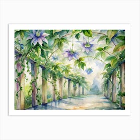 Cactus Garden Art Print