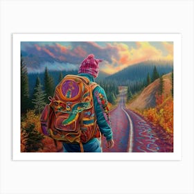 'The Road To Nowhere' Art Print