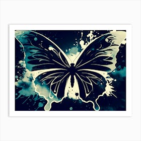 Butterfly Painting 69 Art Print