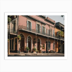  New Orleans architectural 2 Art Print