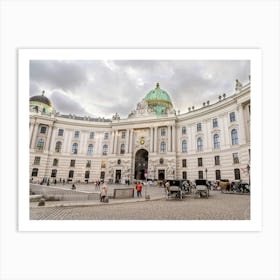 Michael Square in Vienna Austria Art Print