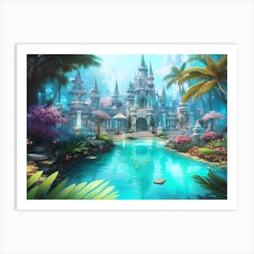 Fairytale Castle 9 Art Print