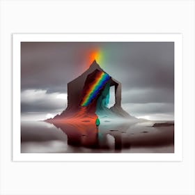 Rainbow Island 1 Art Print