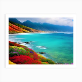 Hawaiian Landscape Art Print