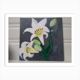 Lily Painting Art Print