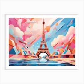 Paris Eiffel Tower 14 Art Print