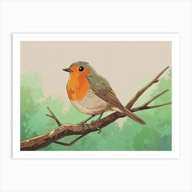 Robin 26 Art Print