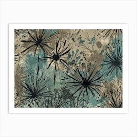 Dandelions 1 Art Print