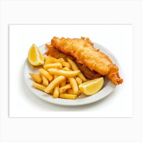 Fish And Chips 12 Art Print