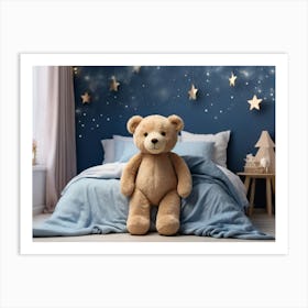 Teddy Bear 3 Art Print