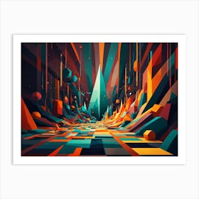 Abstract Painting 10 Art Print