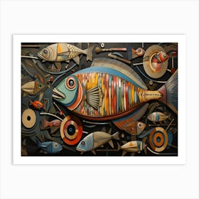 Fishing 5 Art Print