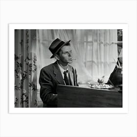 Frank Sinatra As Barney Sloan In Young At Heart Art Print