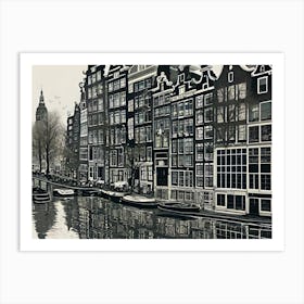 Amsterdam 13 Art Print