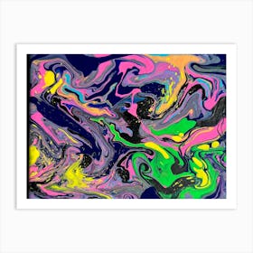 Abstract Painting 9 Art Print