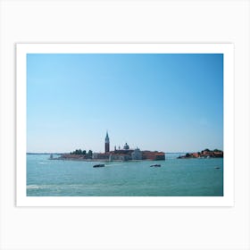 Venice From The Water Art Print