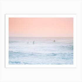 In The Surf Art Print