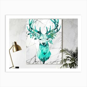 Deer Art, Deer Wall Art, Deer Wall Decor, Deer Wall Art Art Print