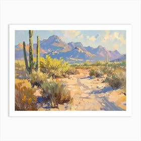 Western Landscapes Sonoran Desert Arizona 3 Art Print