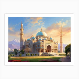 Islamic Mosque 14 Art Print