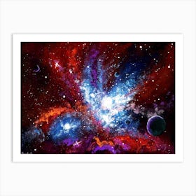 Great Orion Nebula Art Print