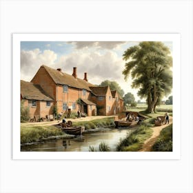 Country Lane Art Print